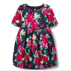 Janie and Jack Baby Girl Floral Dress